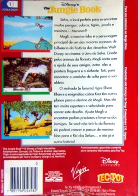 Jungle Book, The (USA) box cover back